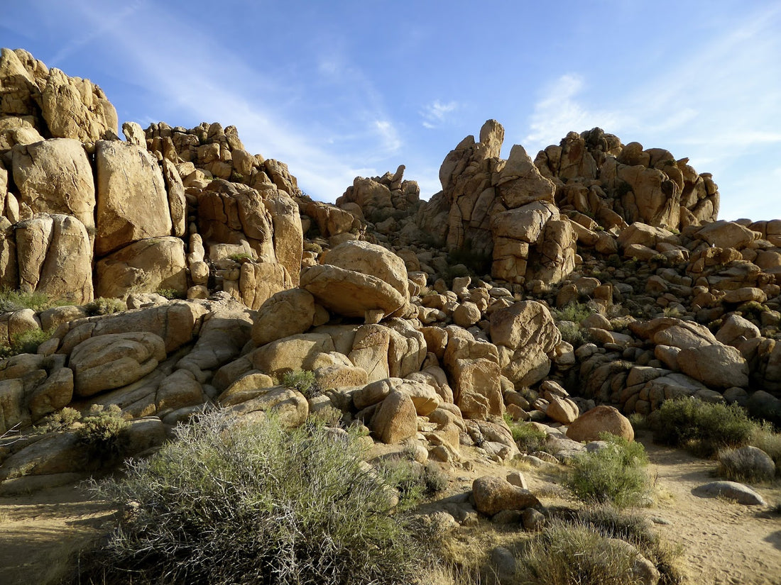 Rock Piles in Joshua Tree