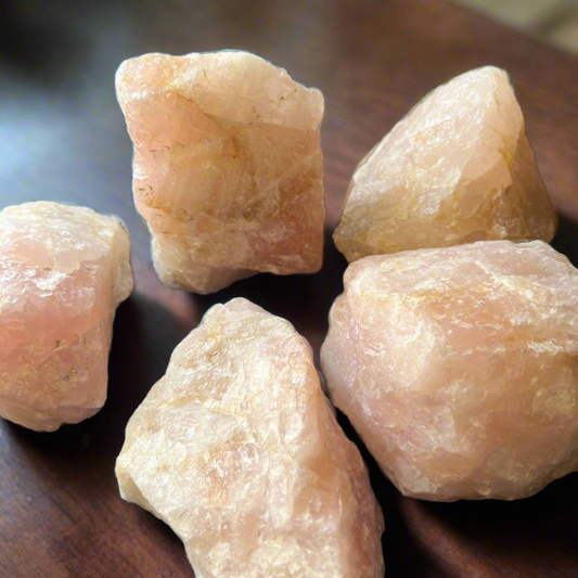 Raw Rose Quartz