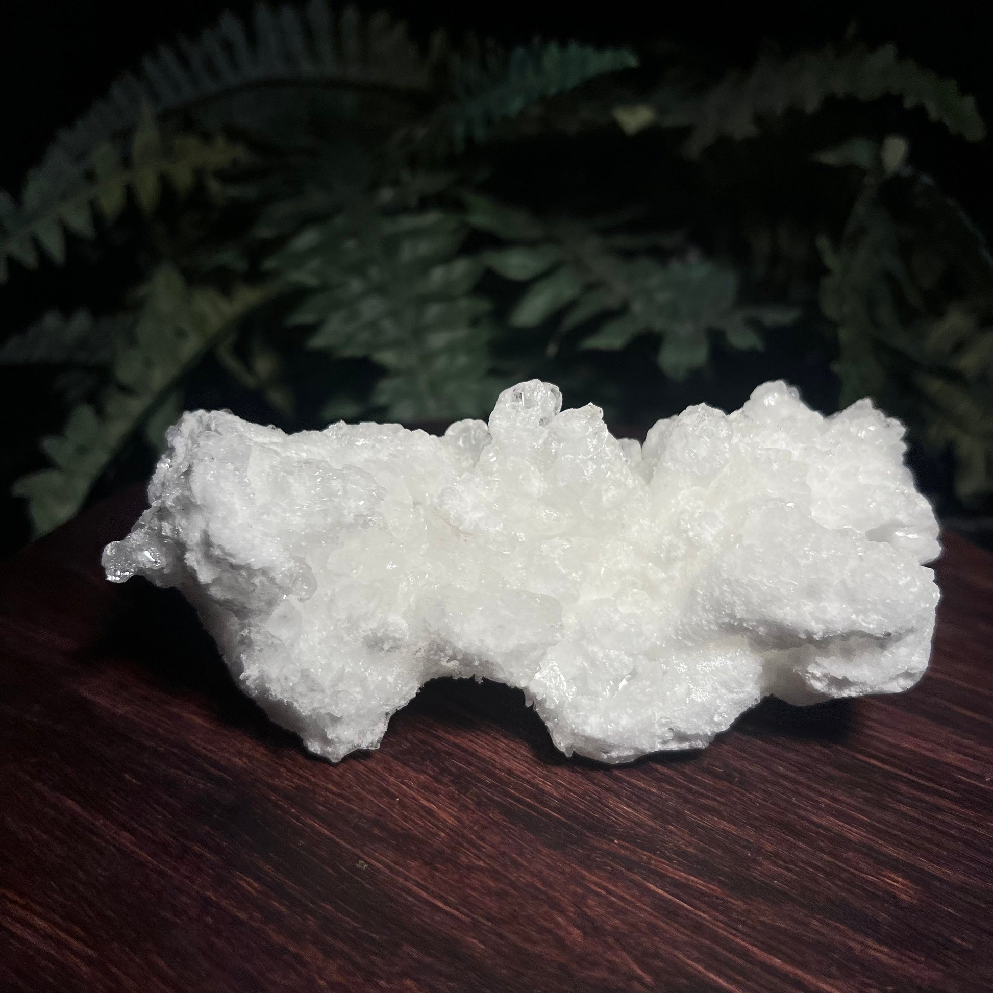 Aragonite Cluster Back