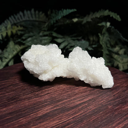 Aragonite cluster back