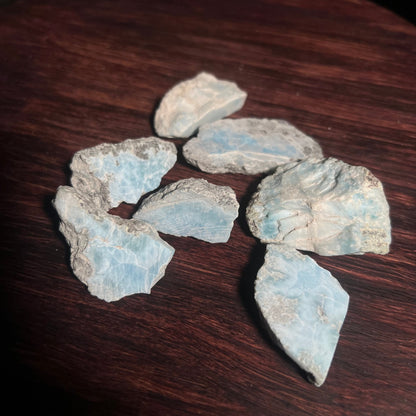 Raw Larimar