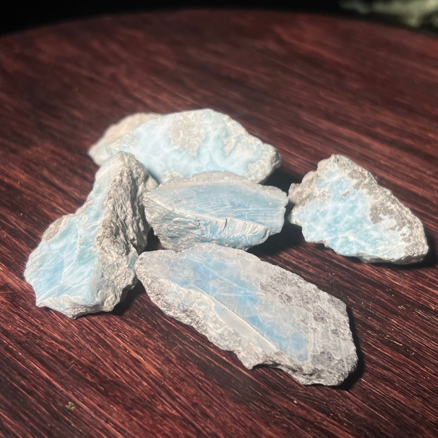 Raw Larimar